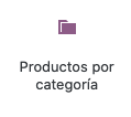 Bloque WooCommerce - Productos por categoría