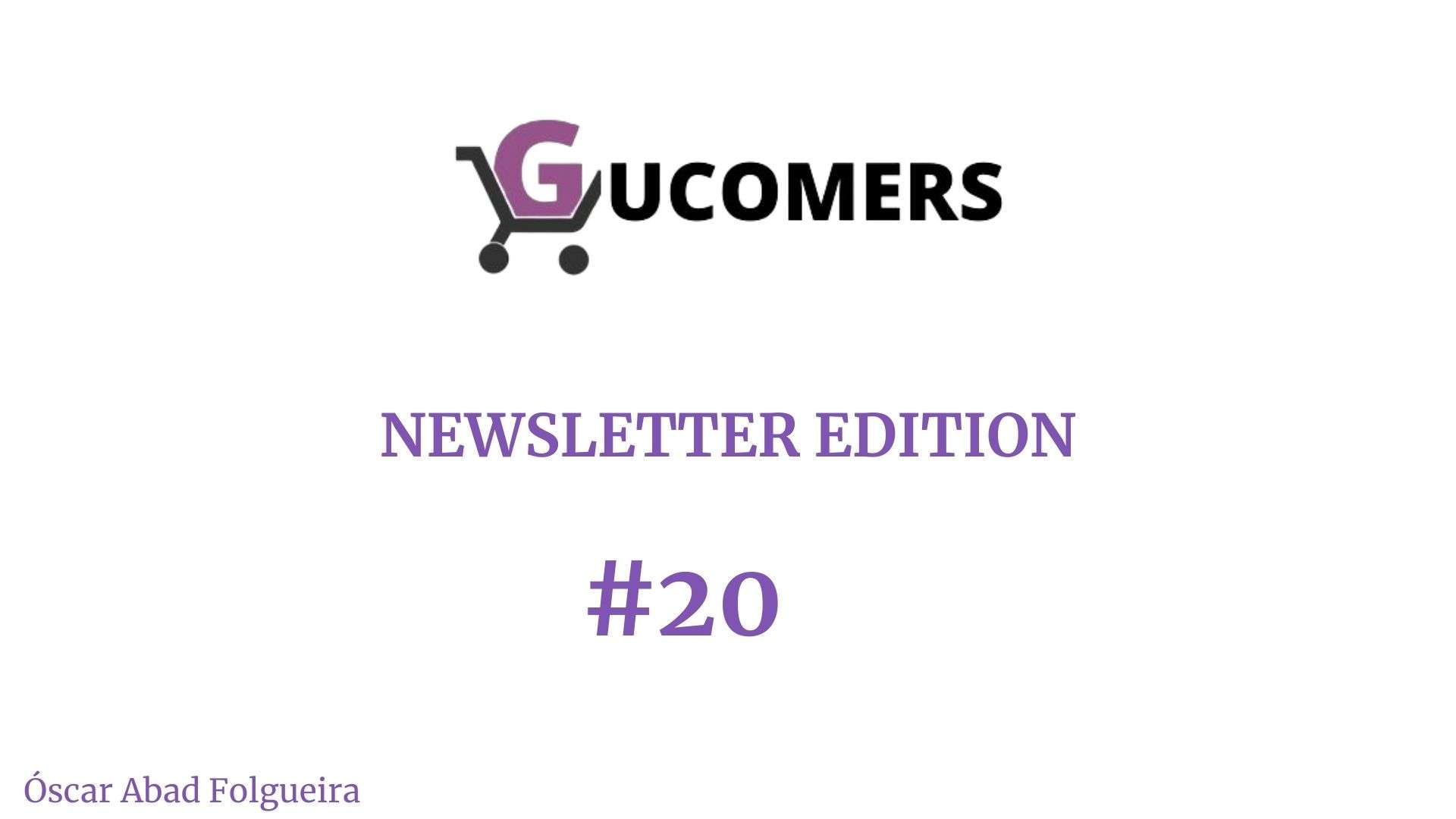 Newsletter Gucomers 20